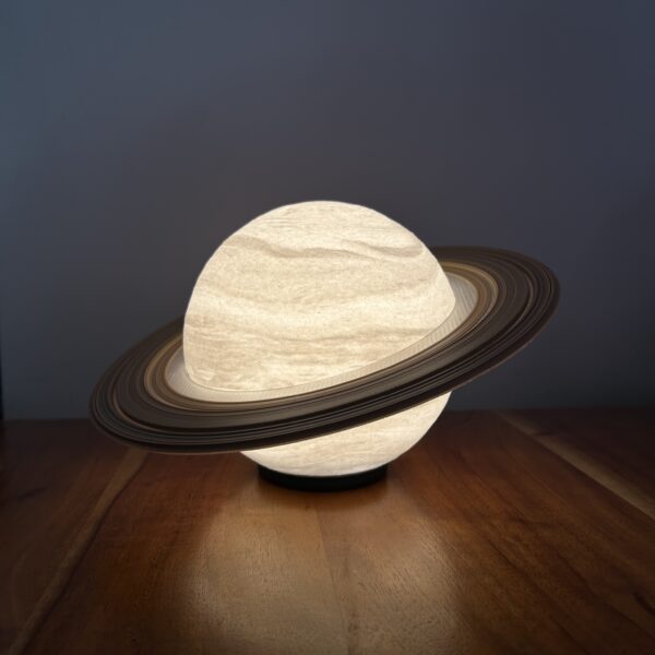 Lampe Saturne vue de face